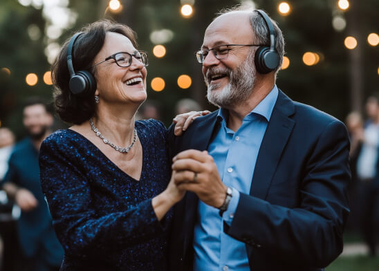 Happy couple