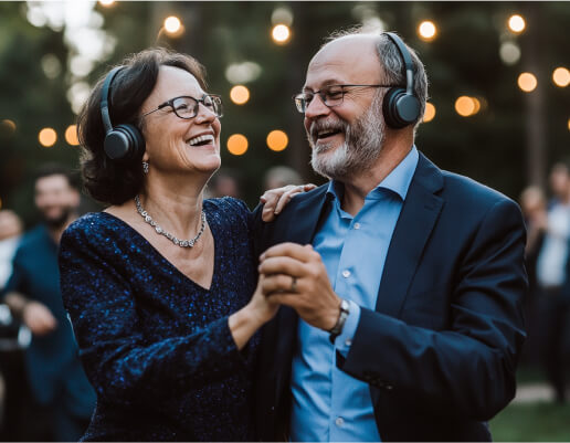 Happy couple